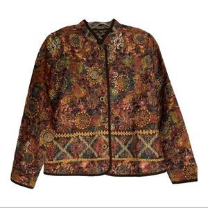 Women’s Two-in-one Jacket, Brown, Sz Medium